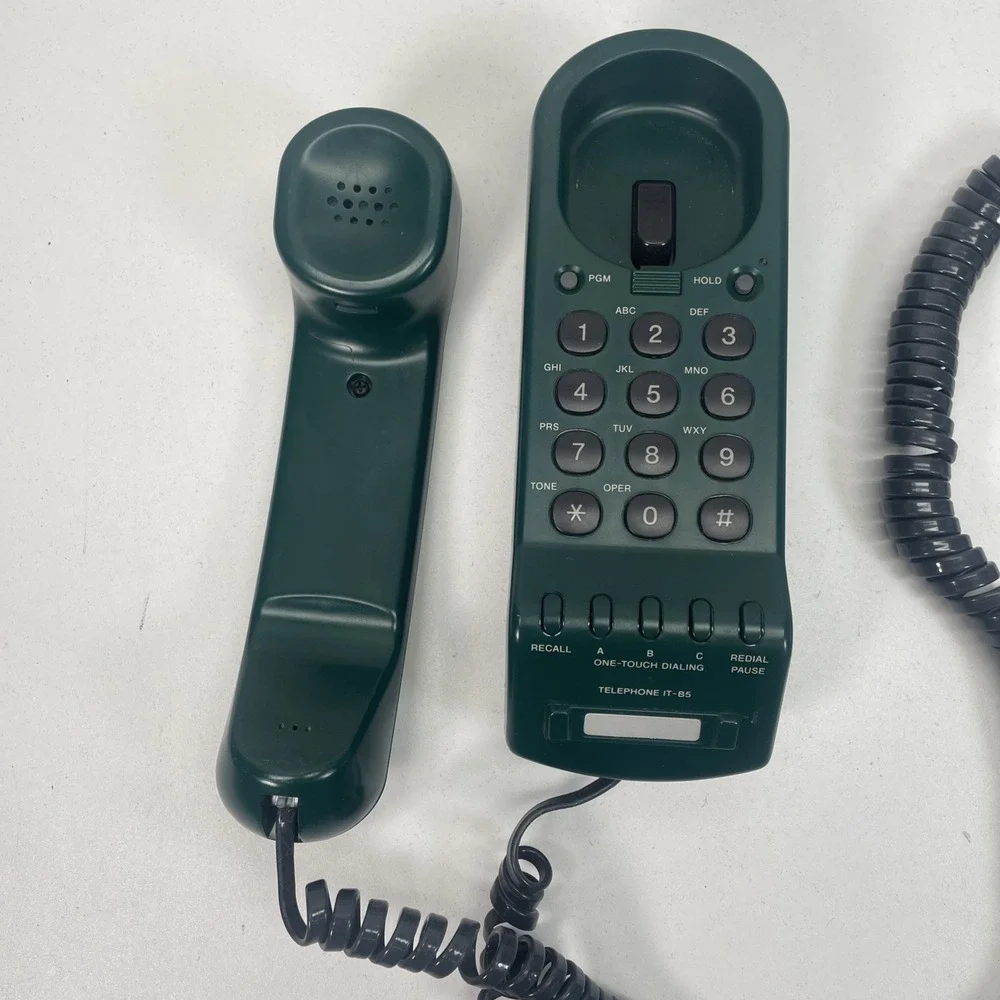SONY IT-B5 Series Slim Push‎ Button Telephone Vintage Retro Corded Wall / Desk